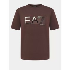 Футболка EA7 EMPORIO ARMANI, размер S, бордовый