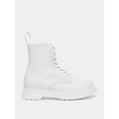 Ботинки Dr. Martens 1460 Pascal Mono Lace Up, размер 38 EU, белый