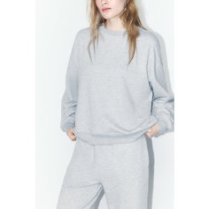 Свитшот Befree, размер XS, , серый меланж