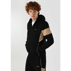 Толстовка COLINS Slim Fit, размер S, , черный