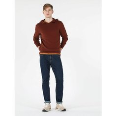 Худи COLINS Regular Fit, размер L, , коричневый