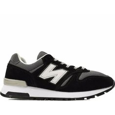 Кроссовки New Balance 565 Black Grey, полнота D, размер 42,5 EU, серый