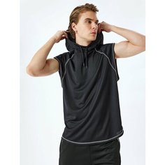 Майка спортивная KOTON, размер XL, черный