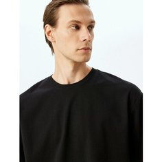 Футболка KOTON, размер XL, черный