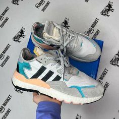 Кроссовки adidas NITE JOGGER, размер 44,5 eu / 10,5 US / 28,5 см, белый