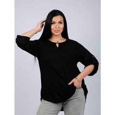 Блуза malina, размер 50, черный Малина