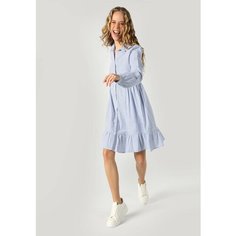Платье COLINS Regular Fit, размер S, голубой