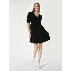 Платье COLINS Regular Fit, размер L, черный