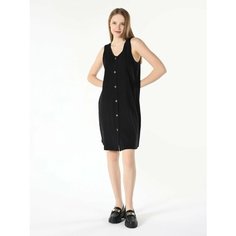 Сарафан COLINS Regular Fit, размер S, черный