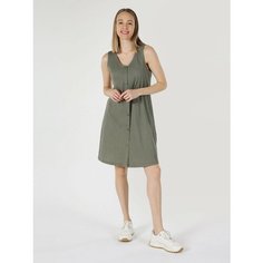 Сарафан COLINS Regular Fit, размер XS, зелeный