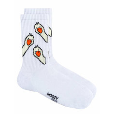 Носки MOGZY, размер 41-45, белый