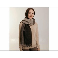 Палантин GOBIS SUN для женщин,200х80 см, бежевый, коричневый