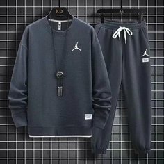 Костюм спортивный JORDAN, размер 3XL, серый Нет бренда