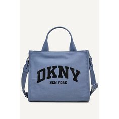 Сумка тоут DKNY, голубой