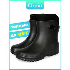 Сапоги Orain, полнота 6 (RU)/ на среднюю стопу, размер 38, черный