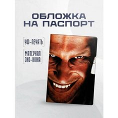 Обложка для паспорта STICKERBOSS, белый, бежевый