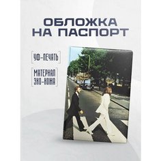 Обложка для паспорта STICKERBOSS, песочный
