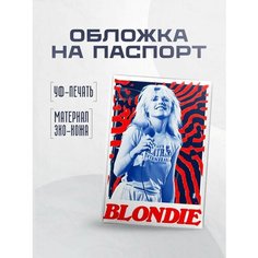 Обложка для паспорта STICKERBOSS, красный