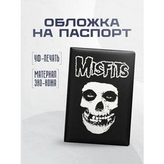 Обложка для паспорта STICKERBOSS, черный