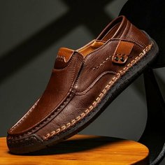 Мокасины MOOCIE, размер EU45=275mm, dark brown