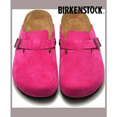 Сабо Birkenstock Boston, размер EU43=Длина стопы 28CM, розовый