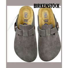 Сабо Birkenstock Boston, размер EU37=Длина стопы 24CM, серый