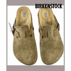 Сабо Birkenstock Boston, размер EU37=Длина стопы 24CM, коричневый