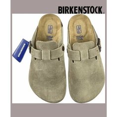 Сабо Birkenstock Boston, размер EU37=Длина стопы 24CM, коричневый, зеленый