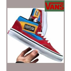 Кеды VANS Half Cab, размер EU38=Длина стопы 24CM, бордовый