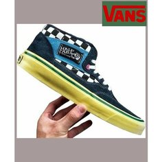 Кеды VANS Half Cab, размер EU43=Длина стопы 28CM, желтый
