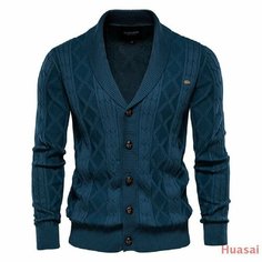 Кардиган размер 2XL, , темно-синий/белый Нет бренда