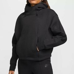 Худи NIKE Sportswear Tech Fleece Oversized Hoodie, размер 46-48, , черный