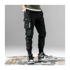 Брюки джоггеры , размер 2XL, черный Chaopai