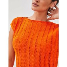 Топ Lesnikova Design, размер 42-44, оранжевый