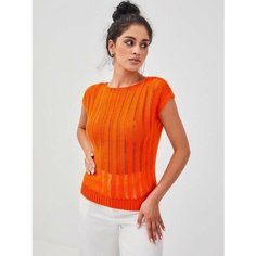 Топ Lesnikova Design, размер 46-48, оранжевый