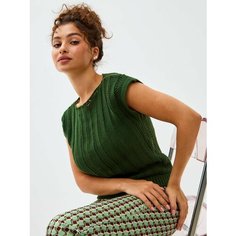 Топ Lesnikova Design, размер 54-56, зелёный