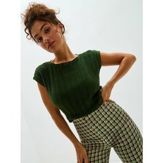 Топ Lesnikova Design, размер 42-44, зелёный