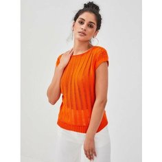 Топ Lesnikova Design, размер 50-52, оранжевый