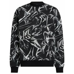 Толстовка KARL LAGERFELD JEANS, размер XL, , черный