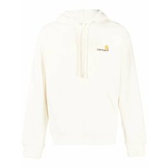 Худи Carhartt WIP American Script, размер L, , бежевый