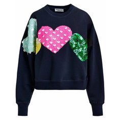 Толстовка ESSENTIEL ANTWERP Hacoeur, размер L, , синий