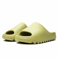 Шлепанцы adidas Yeezy Slide, размер 5 UK, green