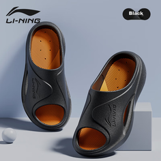 Шлепанцы LI-NING, размер 44/45, black