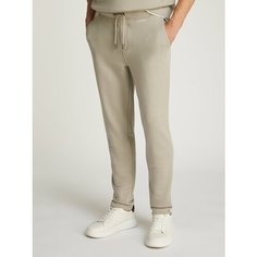 Брюки спортивные CALVIN KLEIN Logo Joggers, размер M, хаки