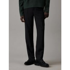 Брюки CALVIN KLEIN, размер 34/32, черный