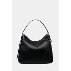 Сумка CALVIN KLEIN, фактура гладкая, черный