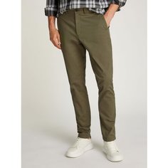 Брюки чинос CALVIN KLEIN, размер 29/32, коричневый