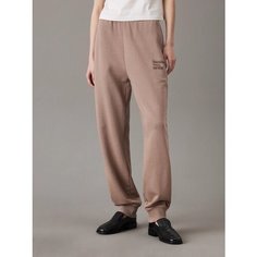 Брюки спортивные CALVIN KLEIN, размер S, бежевый