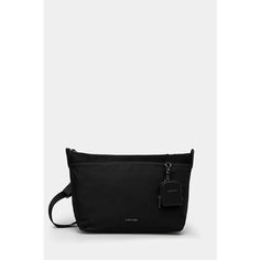 Сумка CALVIN KLEIN, фактура матовая, черный