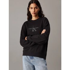 Свитшот CALVIN KLEIN, размер M, , черный